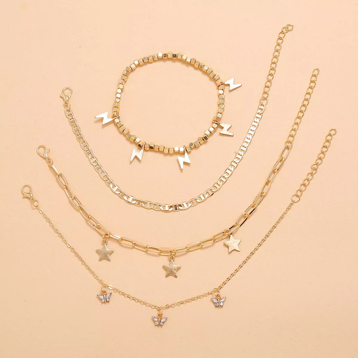Beach “Golden Sky” Anklet Bracelet