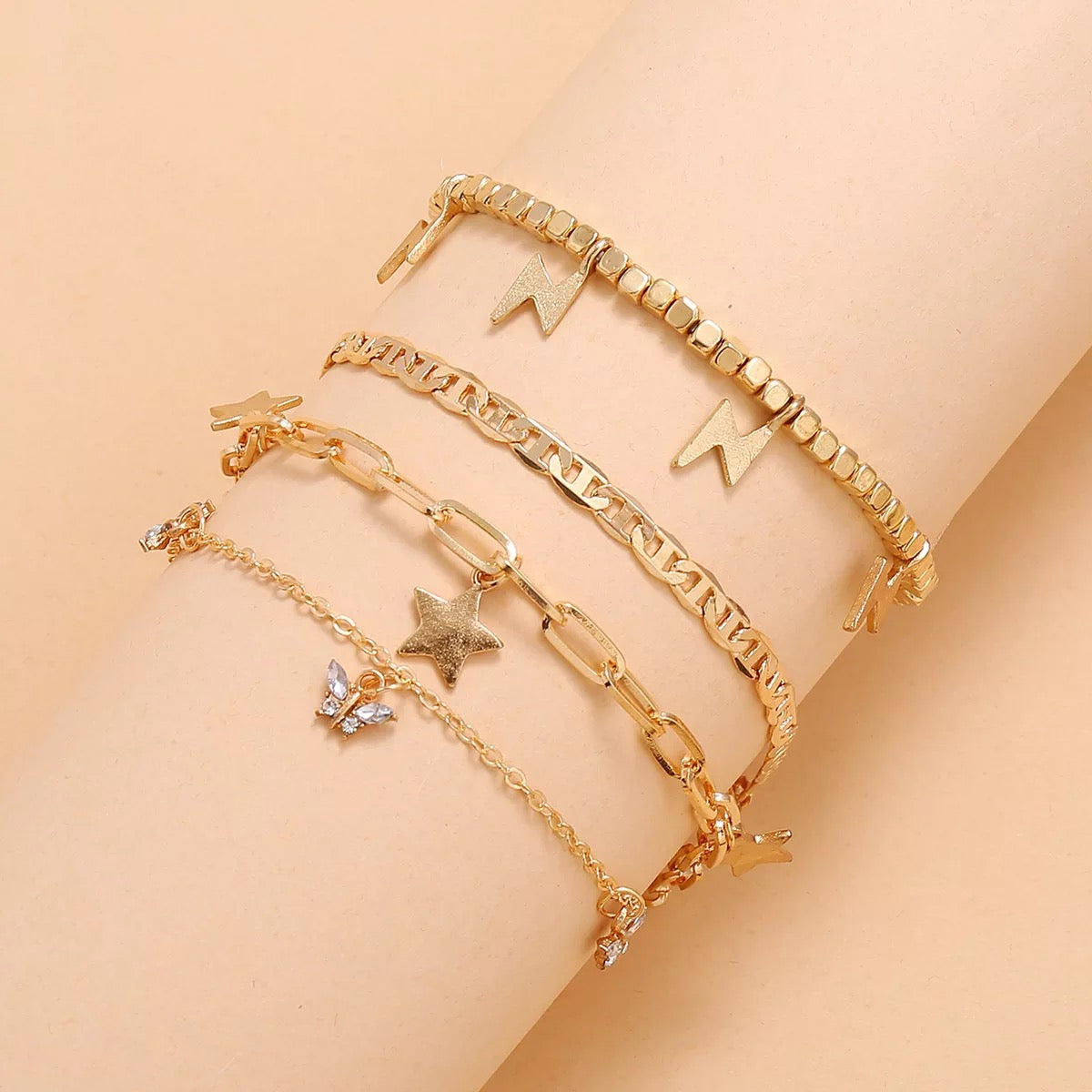 Beach “Golden Sky” Anklet Bracelet