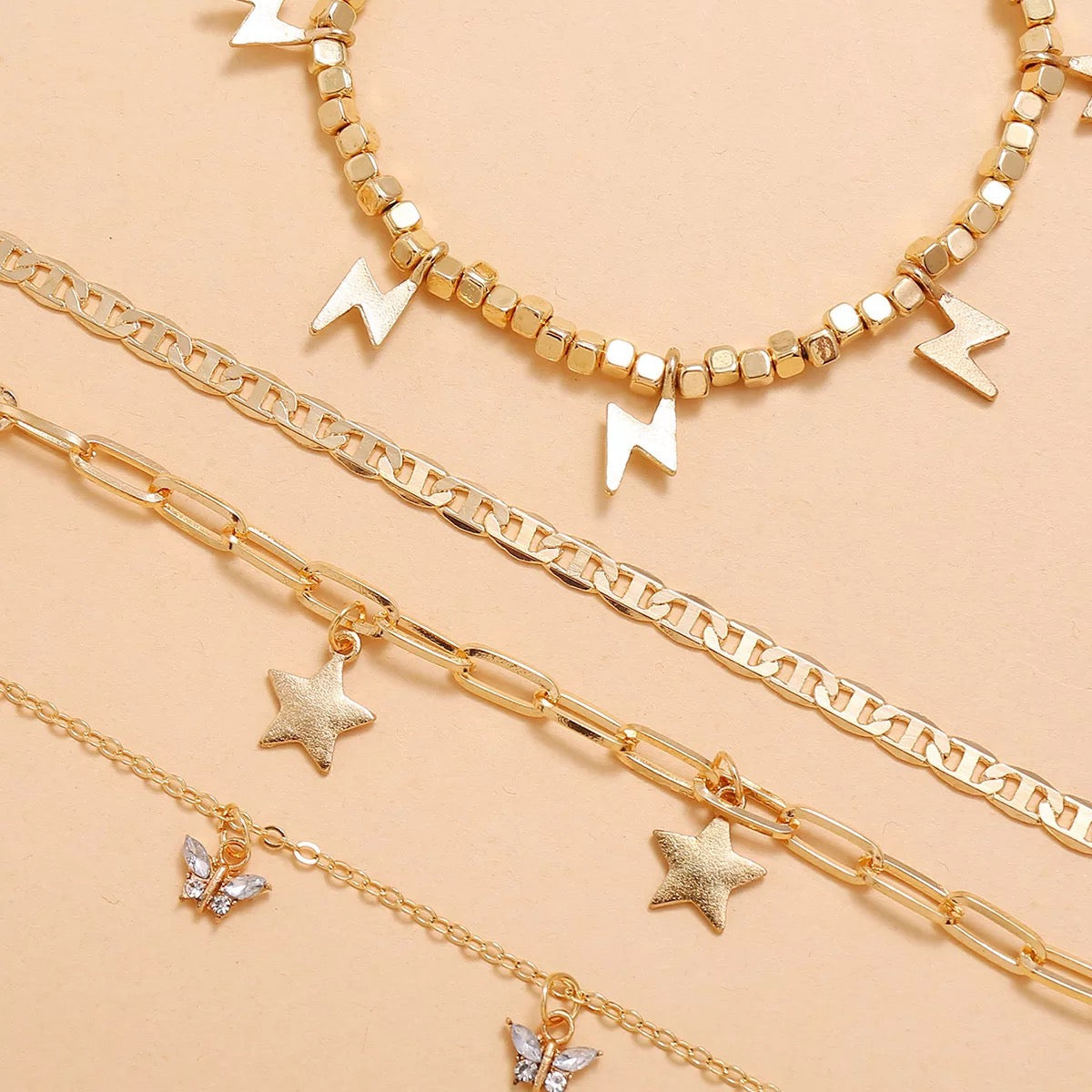 Beach “Golden Sky” Anklet Bracelet