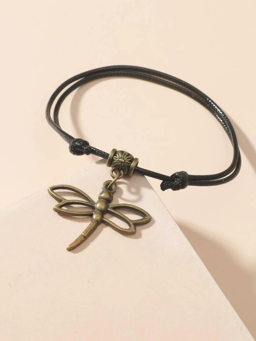 Beach “Dragonfly Cham” Ankle Bracelet